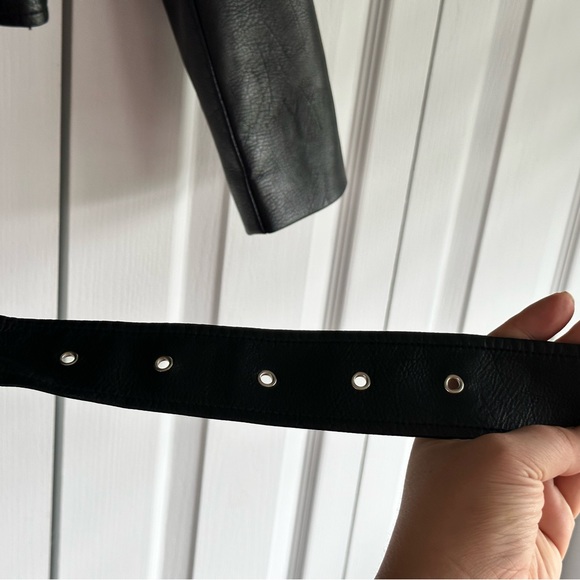 Black Leather Jacket by Abrand - Picture 8 of 10